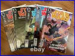 Star Wars Knights of the Old Republic War lot, full set, 1-5 Dark Horse comics
