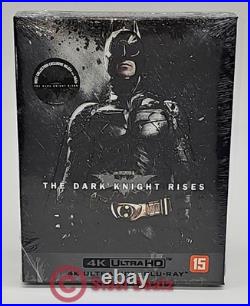 THE DARK KNIGHT RISES 4K+ 2D Blu-ray STEELBOOK WeET COLLECTION FULLSLIP