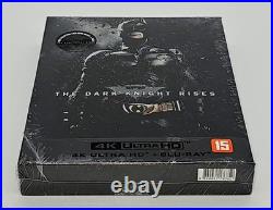 THE DARK KNIGHT RISES 4K+ 2D Blu-ray STEELBOOK WeET COLLECTION FULLSLIP