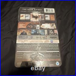 THE DARK KNIGHT TRILOGY 4K UHD Blu-Ray Limited Edition Steelbook Collection NEW