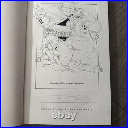 The Dark Knight 1986 RARE HC Signed Frank Miller Sketchplate #1075/4000