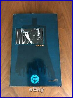The Dark Knight 1986 signed limited ed. Hardcover by Frank Miller #412