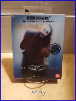 The Dark Knight 4K Lenticular SteelBook Blu-ray Weet Exclusive 2008 ShpNextDay