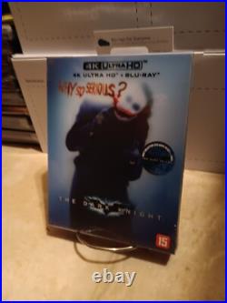 The Dark Knight 4K Lenticular SteelBook Blu-ray Weet Exclusive 2008 ShpNextDay