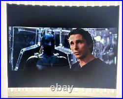 The Dark Knight 70mm IMAX Film Cells Bruce & Joker