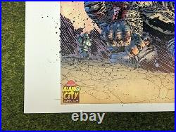 The Dark Knight ACCC Exclusive Print Signed by FRANK MILLER 11 x 17
