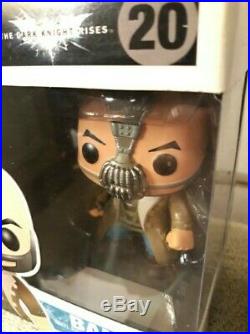 The Dark Knight Bank Robber Joker and Bane Funko Pop Movie Grail Bundle