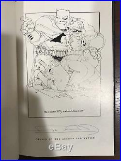 The Dark Knight Batman Frank Miller Signed Limited Edition Hardcover Graphitti