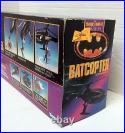 The Dark Knight Collection BATCOPTER 1990 Batman Kenner Keaton MIB Sealed