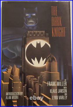 The Dark Knight Hardback Signed 1986 The Dark Knight Hardback Signed 1986
