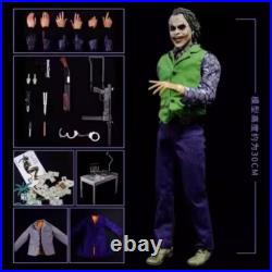 The Dark Knight Heath Ledger Joker 1/6 Cloth Clothes Movable Figure Collect NEW