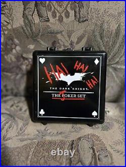 The Dark Knight Joker Poker set /SUPER RARE All Joker Poker Chips