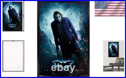 The Dark Knight Joker Poster 22.375 x 34 Black Frame The Dark Knight Joker Poster 22.375 x 34 Black Frame