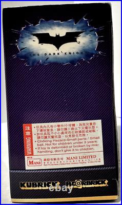 The Dark Knight Kubrick Be@rbrick Medicom Toys 2 Pack Batman Joker