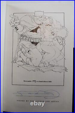 The Dark Knight Limited Edition 1495/4000 Signed Frank Miller Hardcover DC 1986