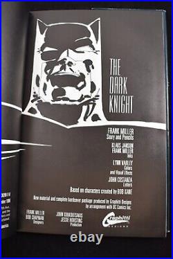 The Dark Knight Limited Edition 1495/4000 Signed Frank Miller Hardcover DC 1986