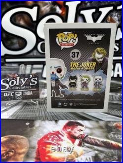 The Dark Knight Pop! -Complete Set The Joker Bank Robber #37, #36 & #19 Batman