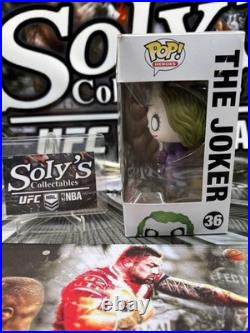 The Dark Knight Pop! -Complete Set The Joker Bank Robber #37, #36 & #19 Batman