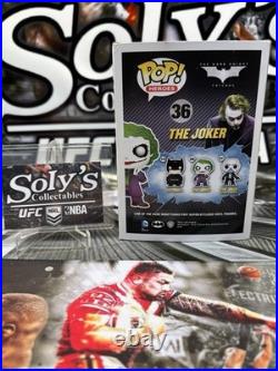 The Dark Knight Pop! -Complete Set The Joker Bank Robber #37, #36 & #19 Batman
