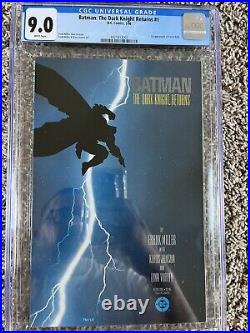 The Dark Knight Returns #1 (1986) CGC 9.0 1st Carrie Kelly, 1st Print