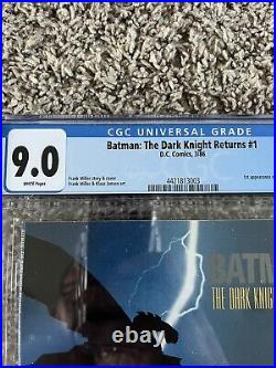 The Dark Knight Returns #1 (1986) CGC 9.0 1st Carrie Kelly, 1st Print