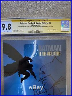 The Dark Knight Returns #1 CGC SS 9.8! Signed And Sketched By Miller And Janson