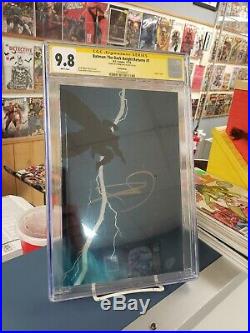 The Dark Knight Returns #1 Foil Cover. CGC Signature Series 9.8. Signed By Frank