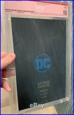 The Dark Knight Returns #1 NYCC Foil Variant SIGNED Frank Miller! CBCS 9.8