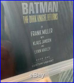 The Dark Knight Returns #1 NYCC Foil Variant SIGNED Frank Miller! CBCS 9.8