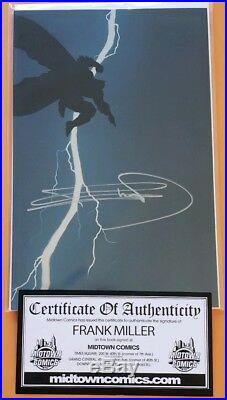 The Dark Knight Returns #1 Nycc Foil Variant (signed By Frank Miller Coa) Batman