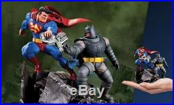 The Dark Knight Returns Batman Vs Superman Mini Battle Statue DC Collectible