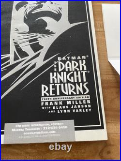 The Dark Knight Returns by Frank Miller 1996 DC Comics- Advanced Review Copy