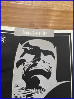 The Dark Knight Returns by Frank Miller 1996 DC Comics- Advanced Review Copy