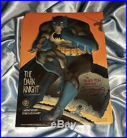 The Dark Knight Returnsoriginal Store Displaysigned/dated By Frank Miller 1993