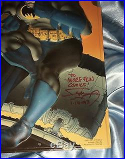 The Dark Knight Returnsoriginal Store Displaysigned/dated By Frank Miller 1993