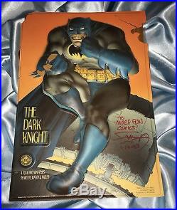 The Dark Knight Returnsoriginal Store Displaysigned/dated By Frank Miller 1993