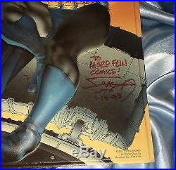 The Dark Knight Returnsoriginal Store Displaysigned/dated By Frank Miller 1993