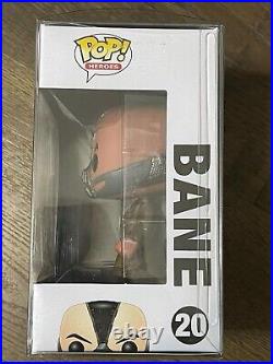 The Dark Knight Rises BANE (20) Funko POP, Vaulted, In Protector, NIB