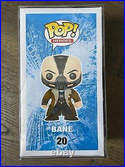 The Dark Knight Rises BANE (20) Funko POP, Vaulted, In Protector, NIB