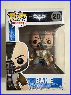 The Dark Knight Rises BANE (20) Funko POP, Vaulted, Plus Armor