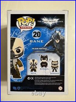 The Dark Knight Rises BANE (20) Funko POP, Vaulted, Plus Armor
