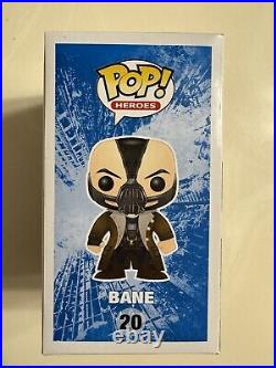 The Dark Knight Rises BANE (20) Funko POP, Vaulted, Plus Armor