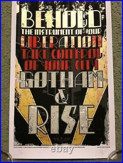 The Dark Knight Rises Bane Batman Movie Art Print Poster Mondo Rhys Cooper Rare