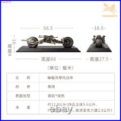 The Dark Knight Rises Batman Motorcycle Metal Statue Collection Figure Model Toy