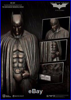 The Dark Knight Rises Master Craft The Dark Knight Memorial Statue Preorder