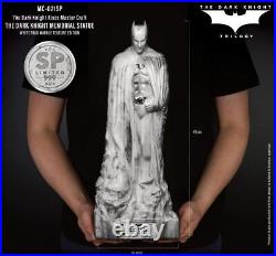 The Dark Knight Rises White Faux Marble Texture Memorial Statue Table Top