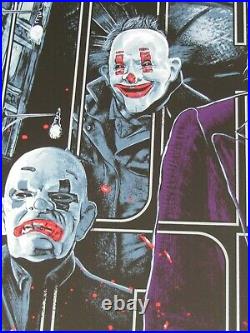 The Dark Knight Screen Print by Christopher Cox Not Mondo Private Commission