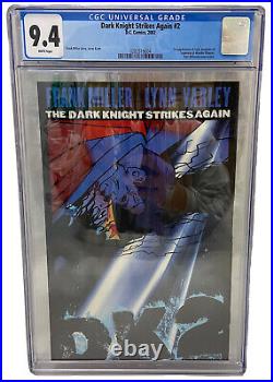 The Dark Knight Strikes Again #1 Cgc 9.4 Nm? Frank Miller Batman 1st App