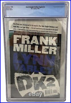 The Dark Knight Strikes Again #1 Cgc 9.4 Nm? Frank Miller Batman 1st App