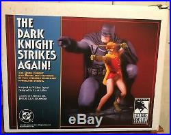 The Dark Knight Strikes Again Porcelain Statue 1996 Unopened